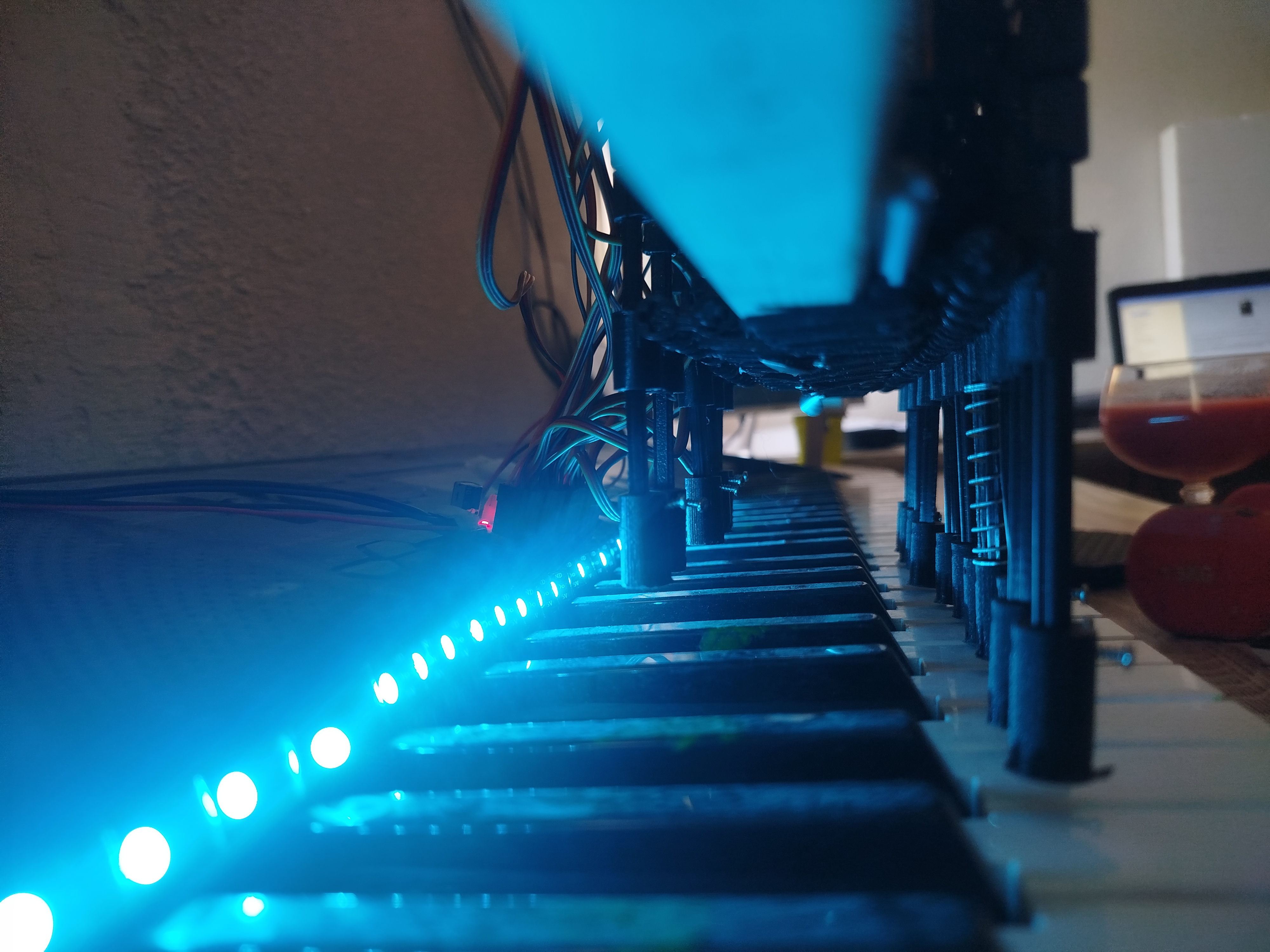 LEDs — perspectiva interior en profundidad